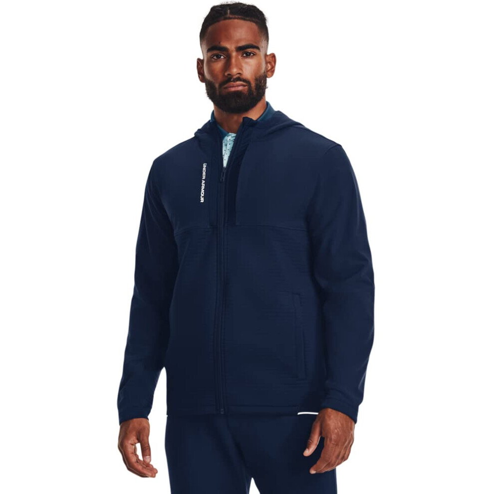 Under Armour Men's Storm Daytona Full Zip  (408) Academy/Academy/Refle