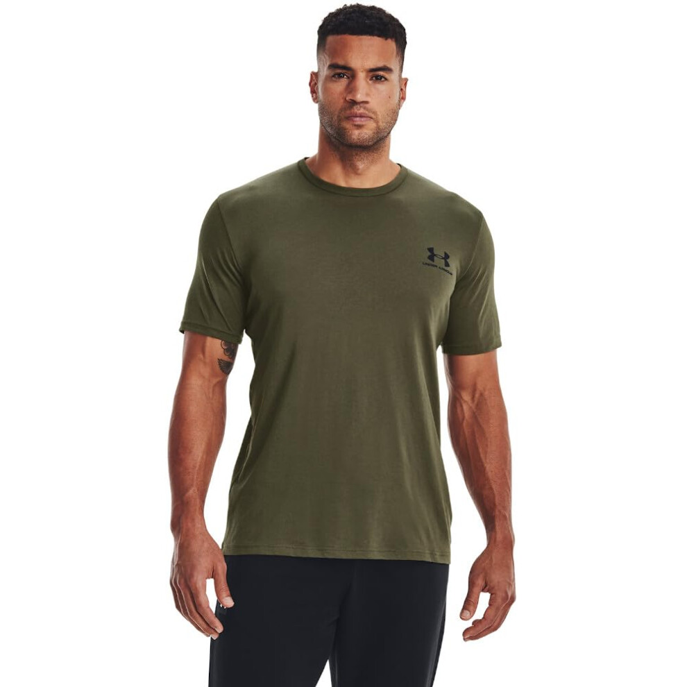 Under Armour Men's Sportstyle Left Chest Short-Sleeve T-Shirt  (390) M