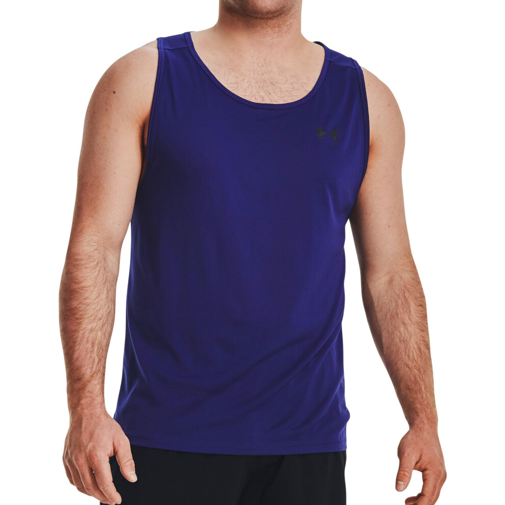 Under Armour Men's Tech 2.0 Tank Top  (468) Sonar Blue / / Black  Medi