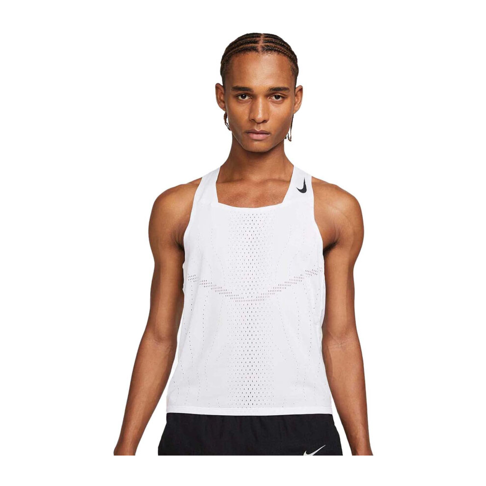 Nike Dri-FIT ADV AeroSwift Men's Racing Singlet (as1  Alpha  l  Regula