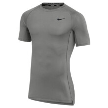 Nike Heren Pro Fitted Korte Mouwen Trainingsshirt (Medium Grey)