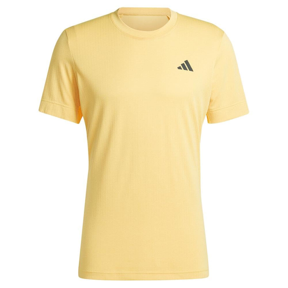 adidas Men's Tennis Freelift T-Shirt  Semi Spark/Spark