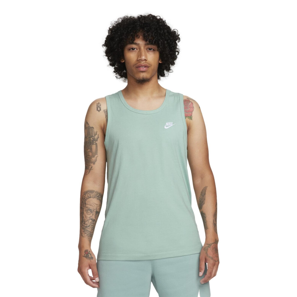 Nike Men's Sportswear Club Sleeveless Tank Top Shirt (US  Alpha  Small