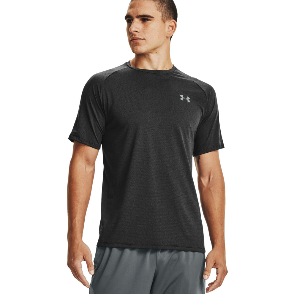 Under Armour Men's Tech 2.0 Short-Sleeve T-Shirt  BlackGrey001  L