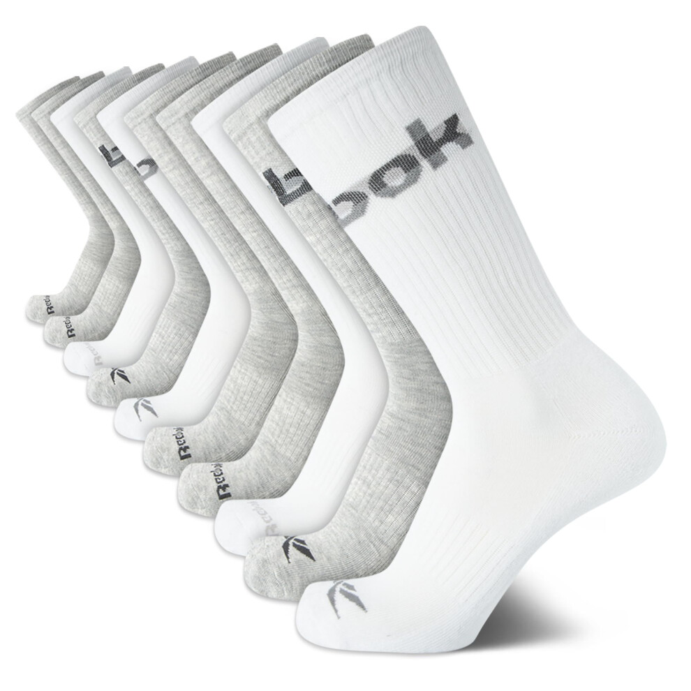 Reebok Men's Socks - Athletic Cushion Crew Socks(10 Pack)  Size 6-12.5