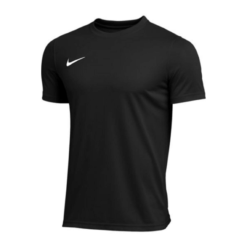 Nike Men's Park Short Sleeve T Shirt (Black  Small)