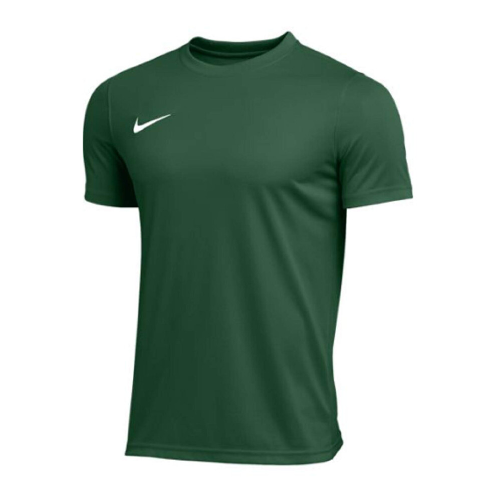 Nike Men's Park Short Sleeve T Shirt (Green  Medium)