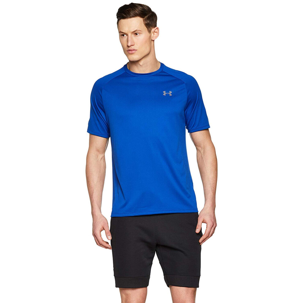 Under Armour Men's UA Tech 2.0 Short Sleeve XLT Blue