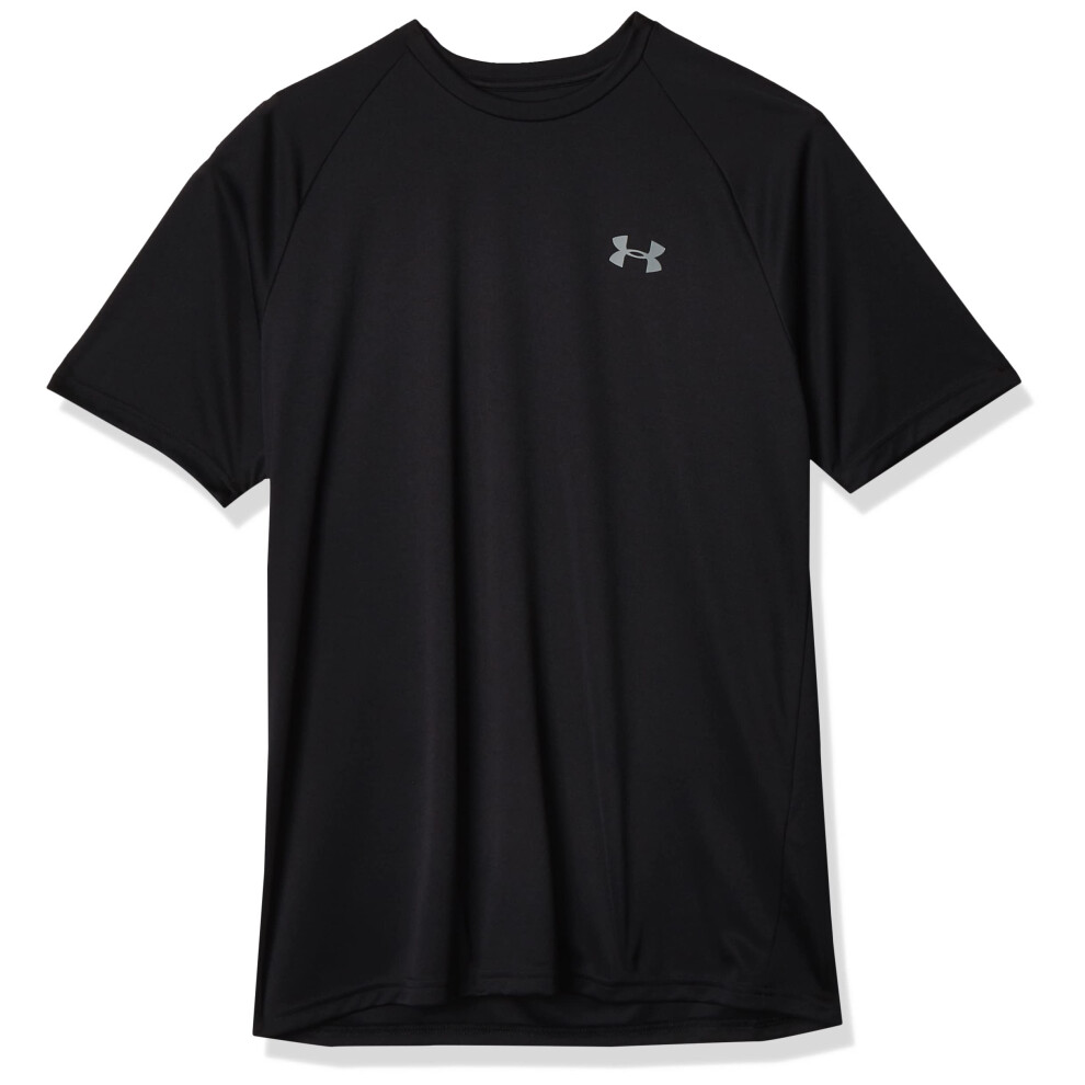 Under Armour Men's Velocity 2.0 Short Sleeve T Shirt  (001) Black / /