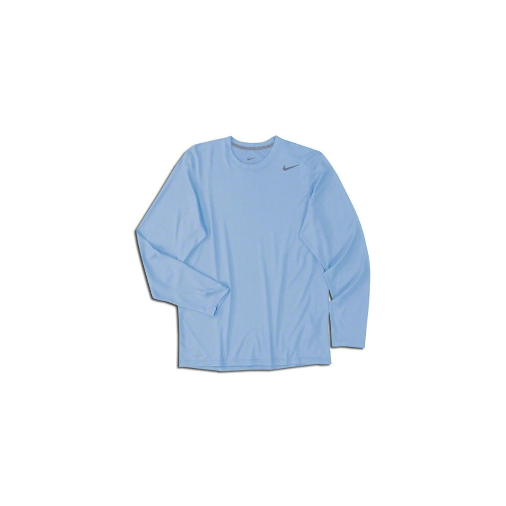 Nike Men's Legend Long Sleeve Poly Top Medium Sky Blue