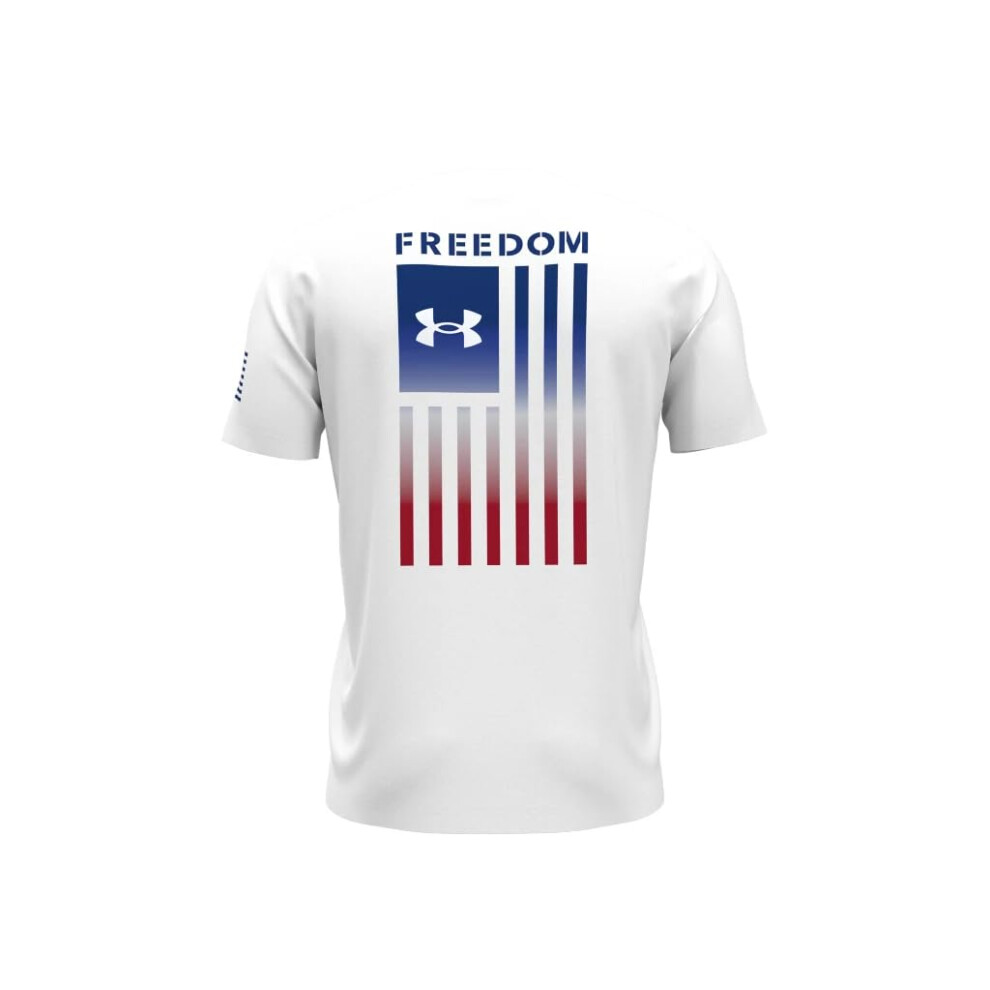 Under Armour Men's Freedom Graphic Short Sleeve T-Shirt  (100) White /