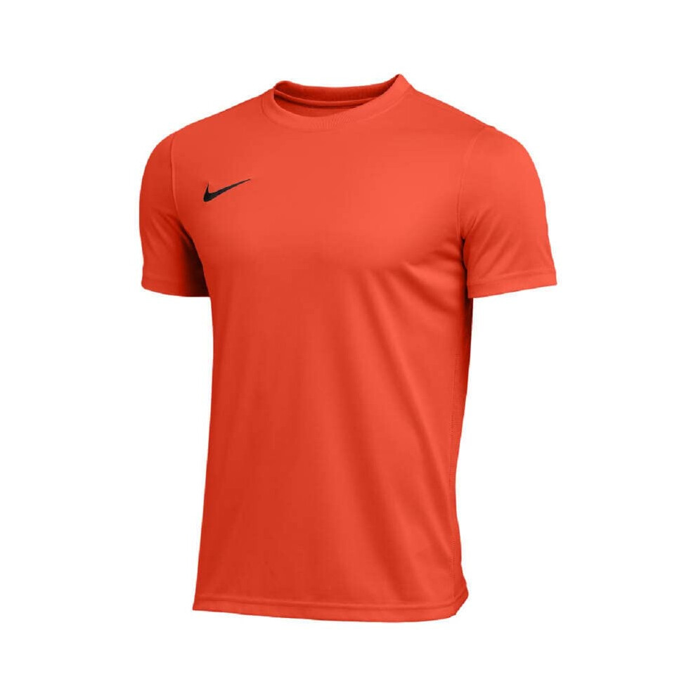 Nike Men's Park Short Sleeve T Shirt (Orange  XL)