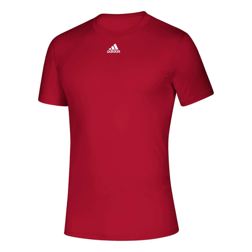 adidas Creator Short Sleeve Tee Shirt EK0092_Red/White LG