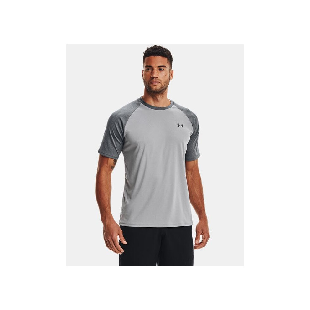 Under Armour Mens Tech 2.0 Short Sleeve T-Shirt (Steel Light Heather/P