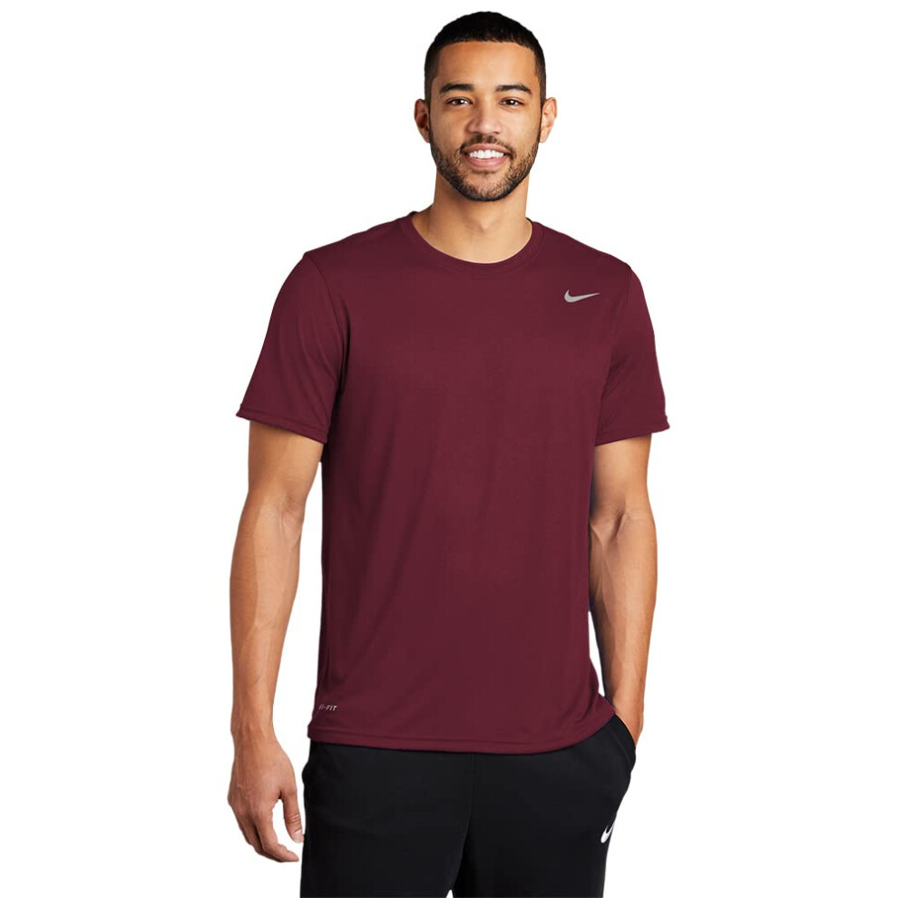 Nike Men's Legend Short Sleeve Tee  Maroon  XL