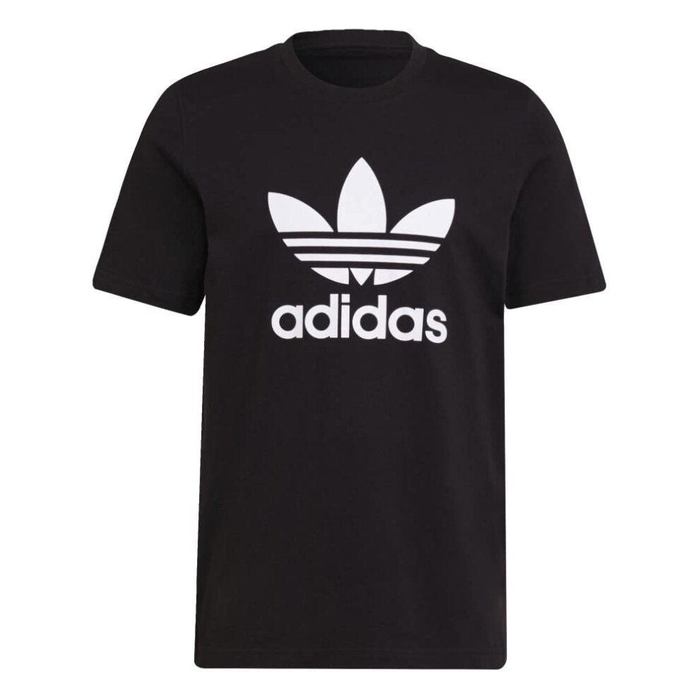 adidas Originals mens Adicolor Classics Trefoil T-shirt T Shirt  Black