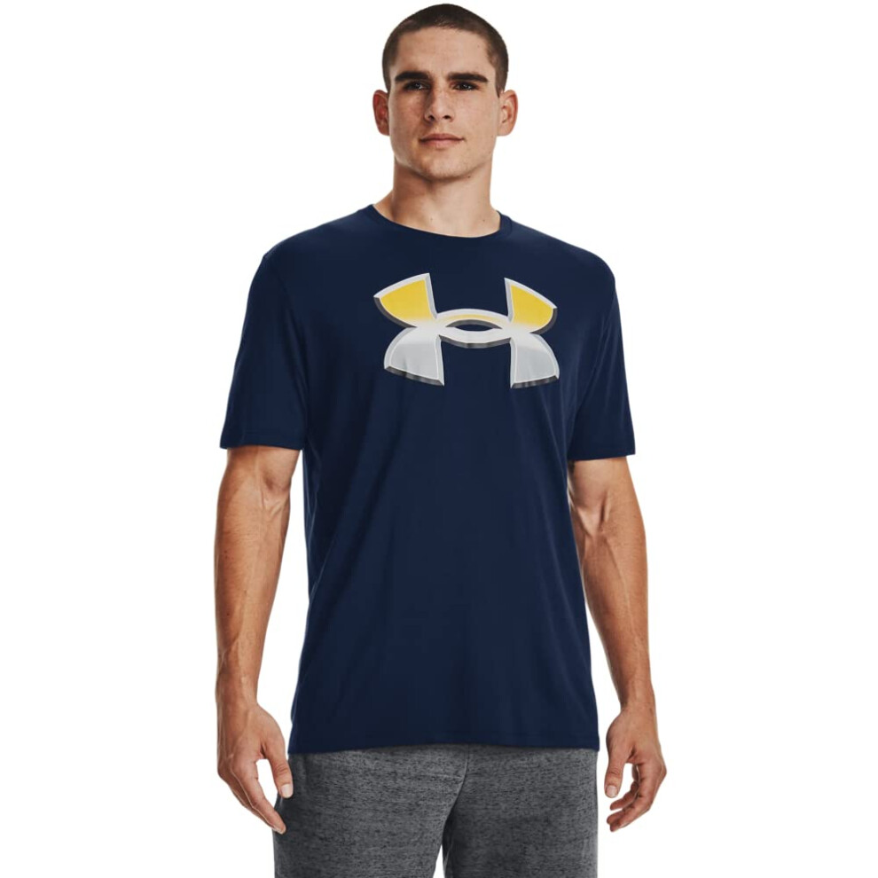 Under Armour Men's Big Logo 2.0 Short-Sleeve T-Shirt  Academy (408)/Bl