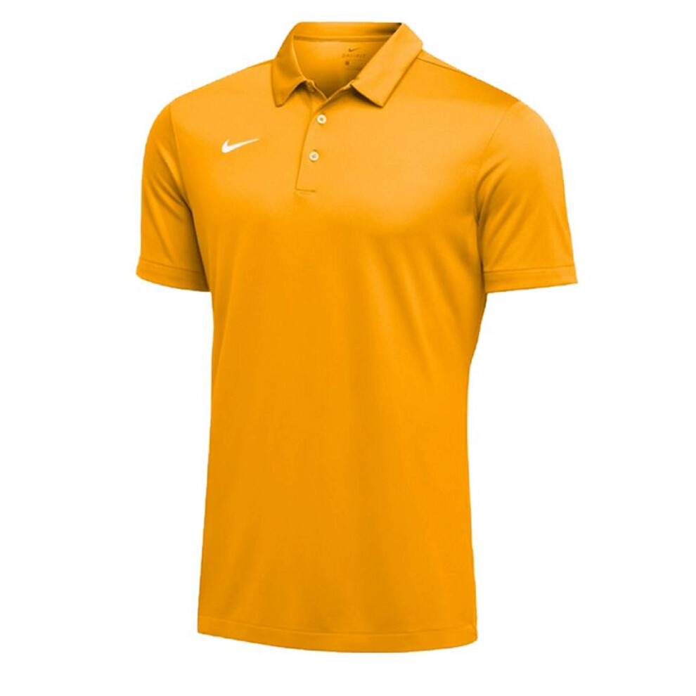 Nike Mens Dri-FIT Short Sleeve Polo Shirt (X-Large  Sundown)