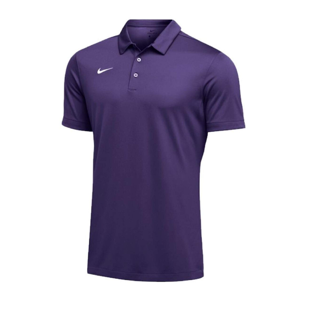 Nike Mens Dri-FIT Short Sleeve Polo Shirt (Medium  Purple)