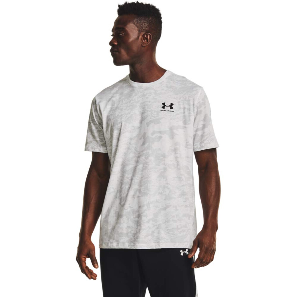 Under Armour Men's ABC CAMO Short-Sleeve T-Shirt  White (100)/White  L