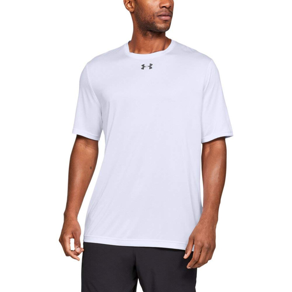 Under Armour Men's Locker 2.0 Shirt White | Graphite 5XL