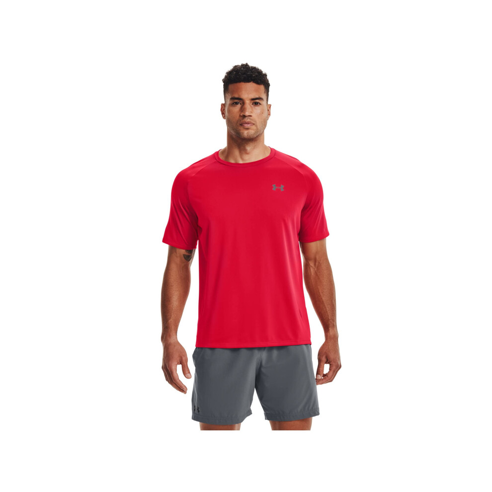 Under Armour Men's UA Tech 2.0 Short Sleeve XXXX-Large Red