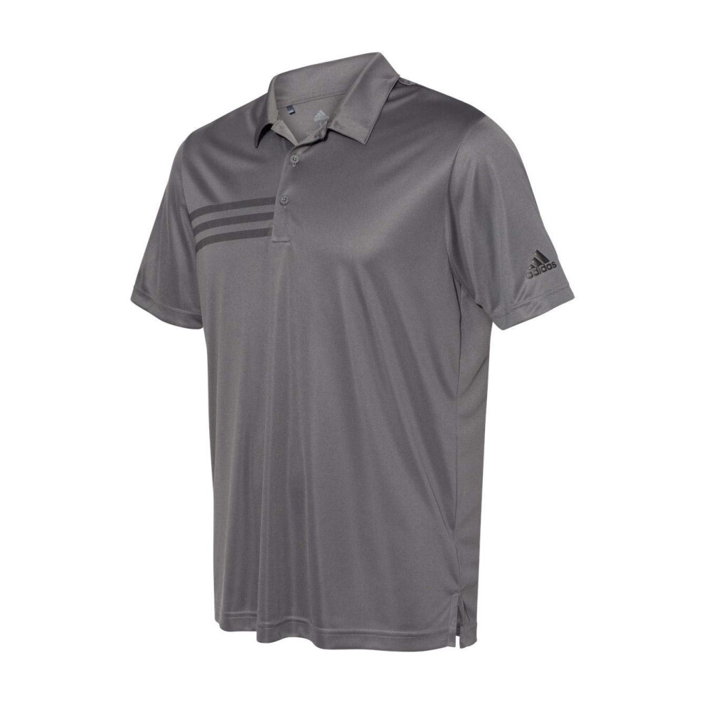 Adidas 3-Stripes Chest Sport Shirt L Grey Five/ Black