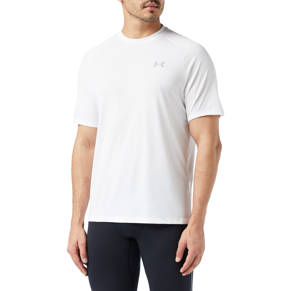 Under Armour Men's UA Tech 2.0 Short Sleeve 3XLT White