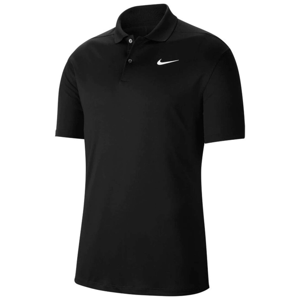 Nike Men's Nike Dri-fit Victory Polo  Black/White  XX-Large