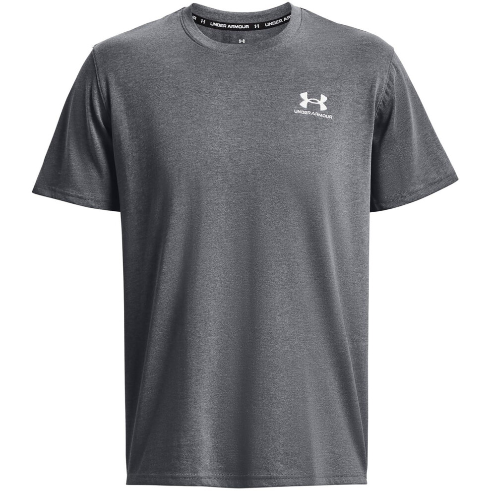 Under Armour Men's Heavyweight Short Sleeve T-Shirt  (012) Pitch Gray