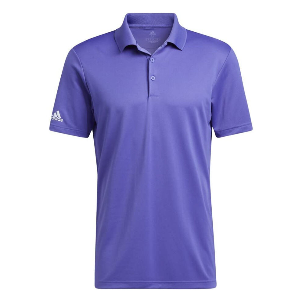 adidas Men's Performance Primegreen Polo Shirt  Purple  X-Large