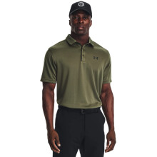 Under Armour Herr Tech Golf Polo, (390) Marin OD Grön / / Svart, X-Large