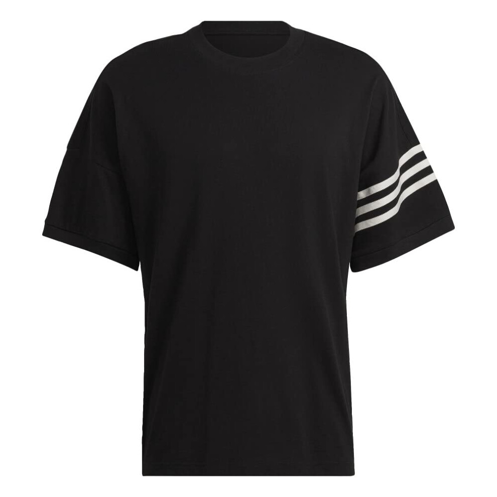 adidas Originals Men's Adicolor Neuclassics T-Shirt  Black  Medium