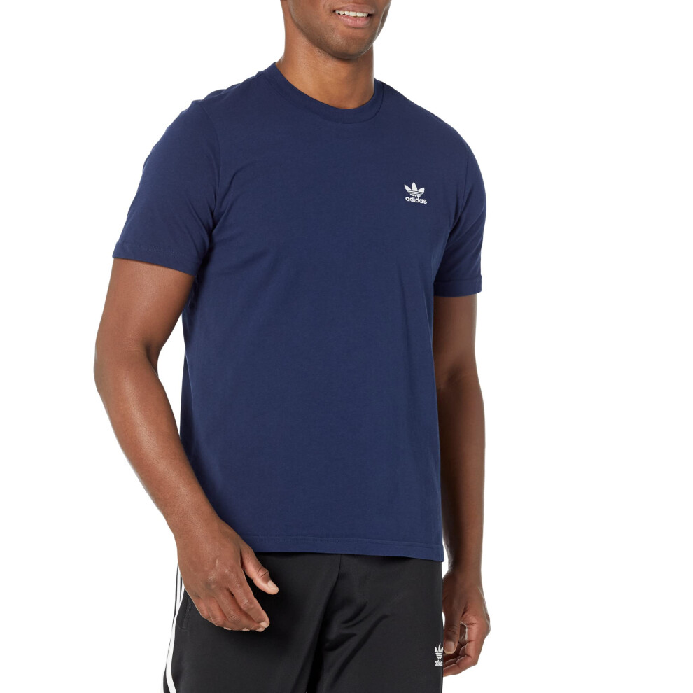 adidas Originals Men's Trefoil Essentials T-Shirt  Night Indigo  XX-La