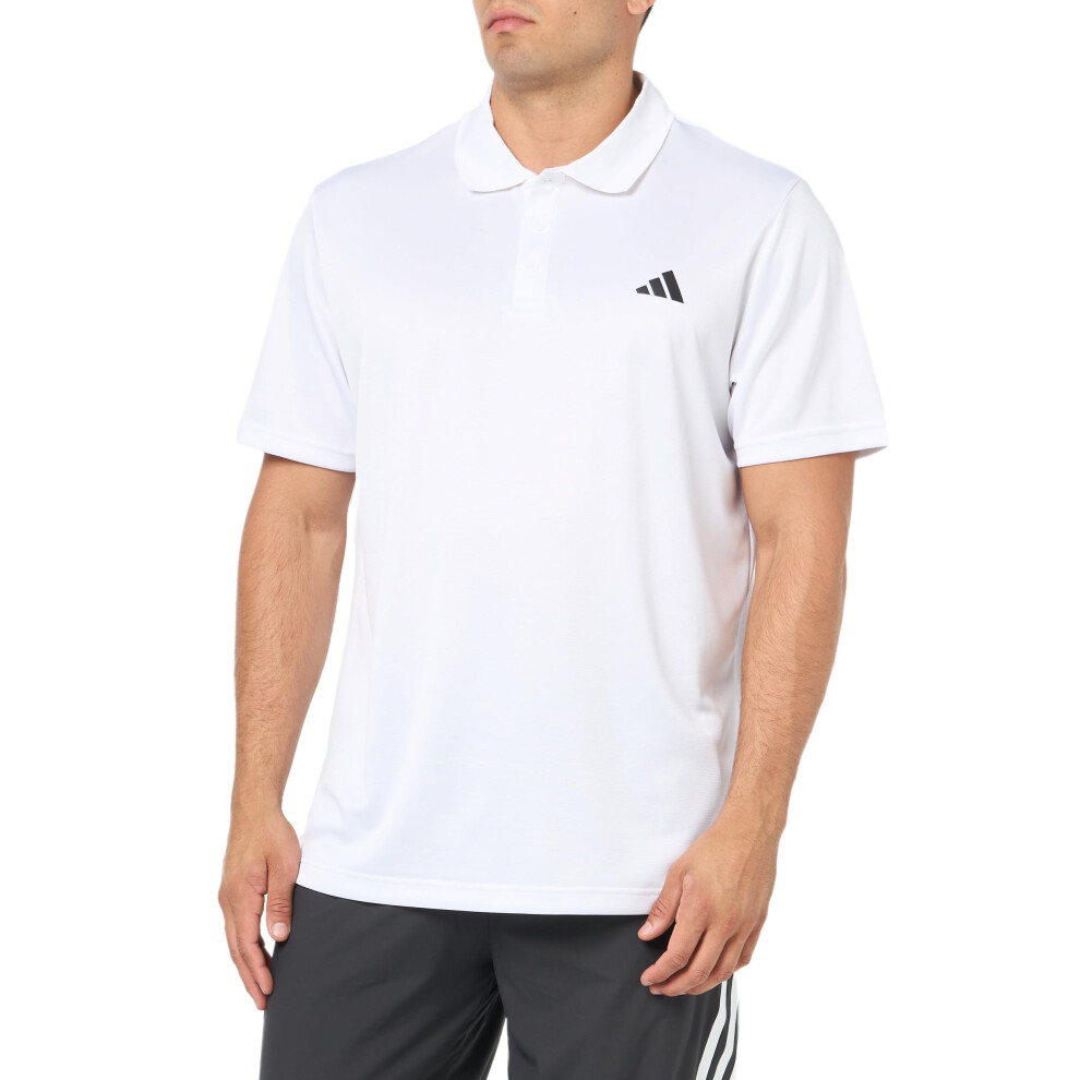 adidas Men's Train Essentials Polo Shirt  White