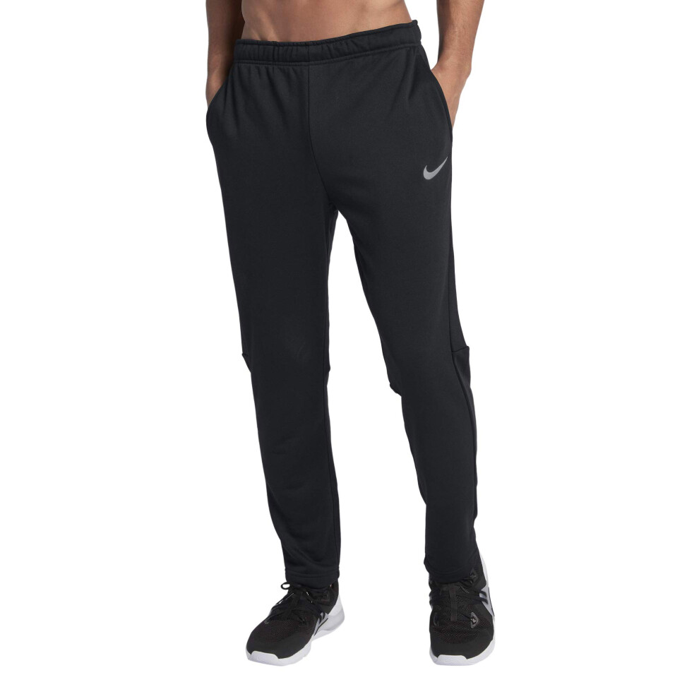 Nike Men's Dry Fleece Training Pants  Black/White  Large