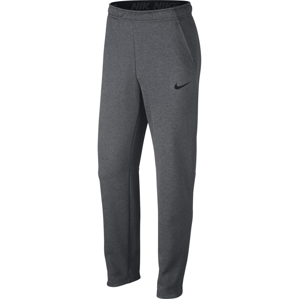 Nike Men's Therma Training Pants (Large  DK Grey Heather/Black)