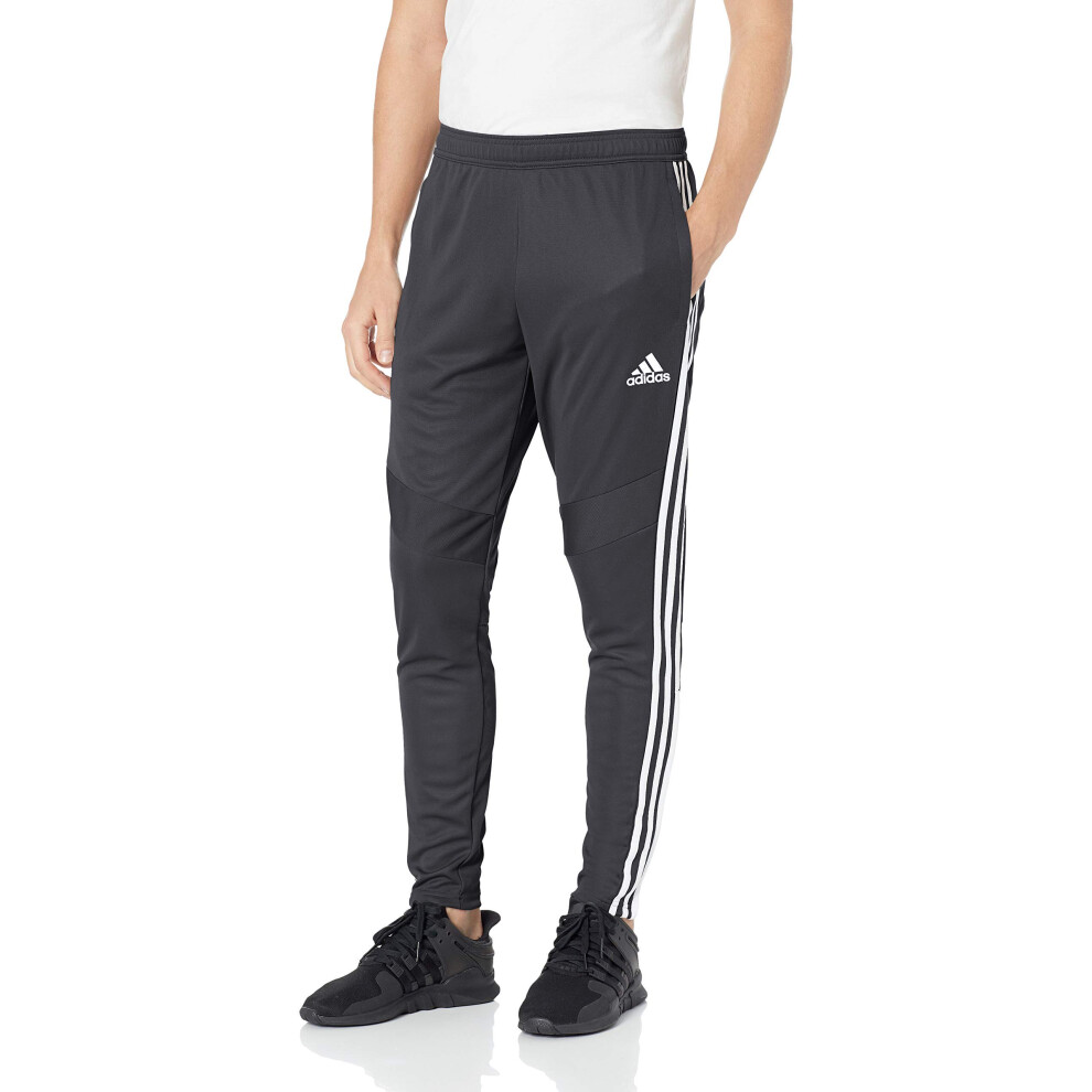 adidas Men's Tiro 19 Pants  Dark Grey/White  X-Large