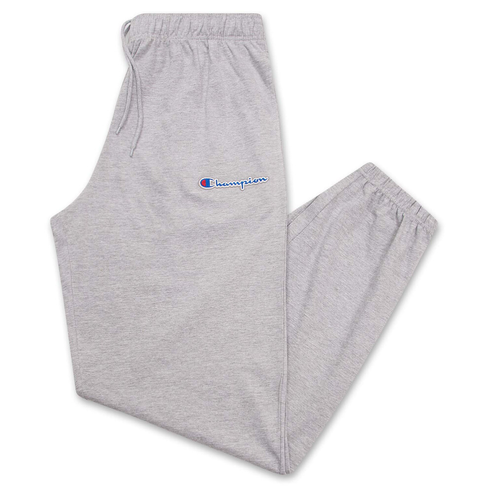 Champion Mens Big and Tall Lounge Pants Joggers Sweatpants Heather Gre