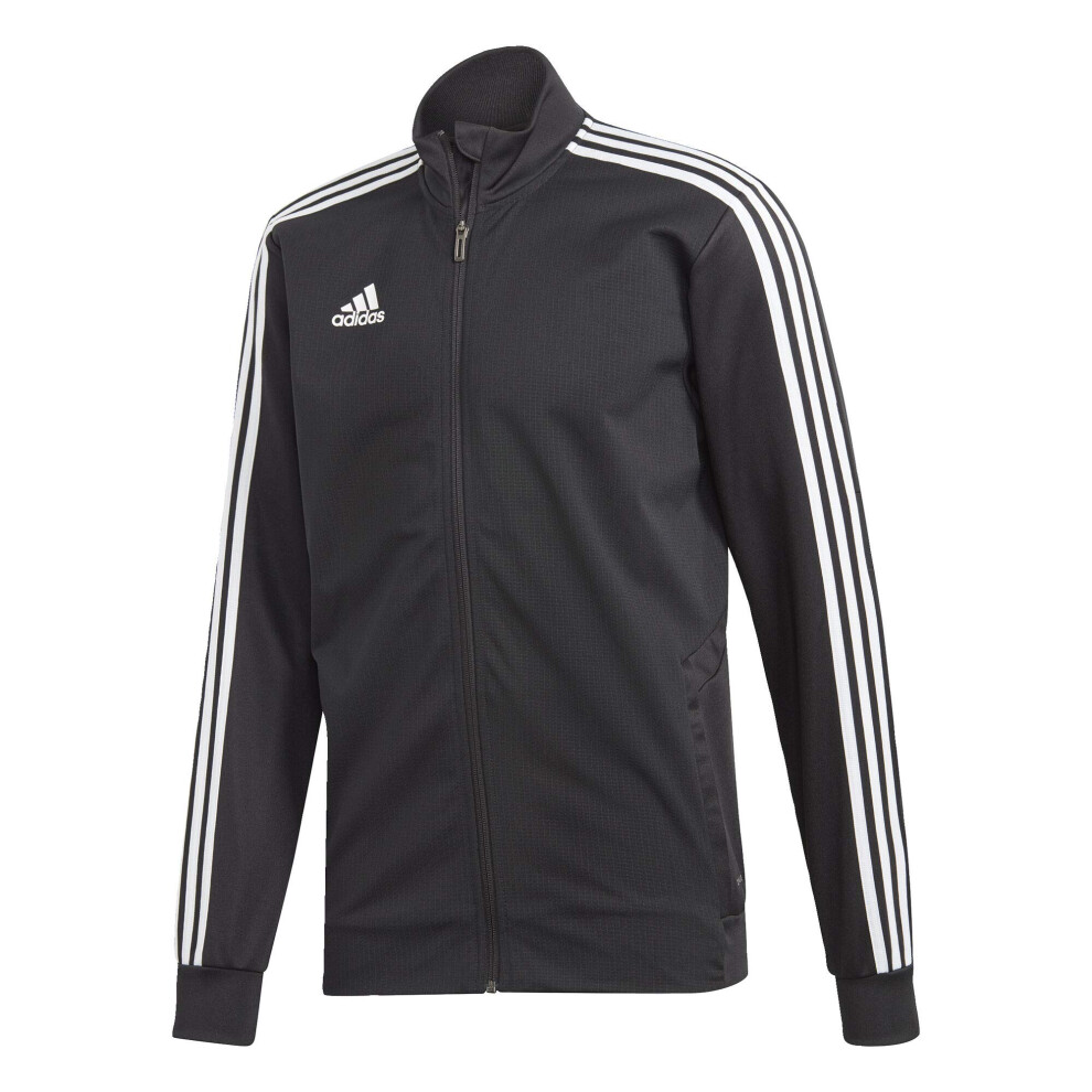 adidas Men's Soccer Tiro 19 Training Jacket (Small) Black/White