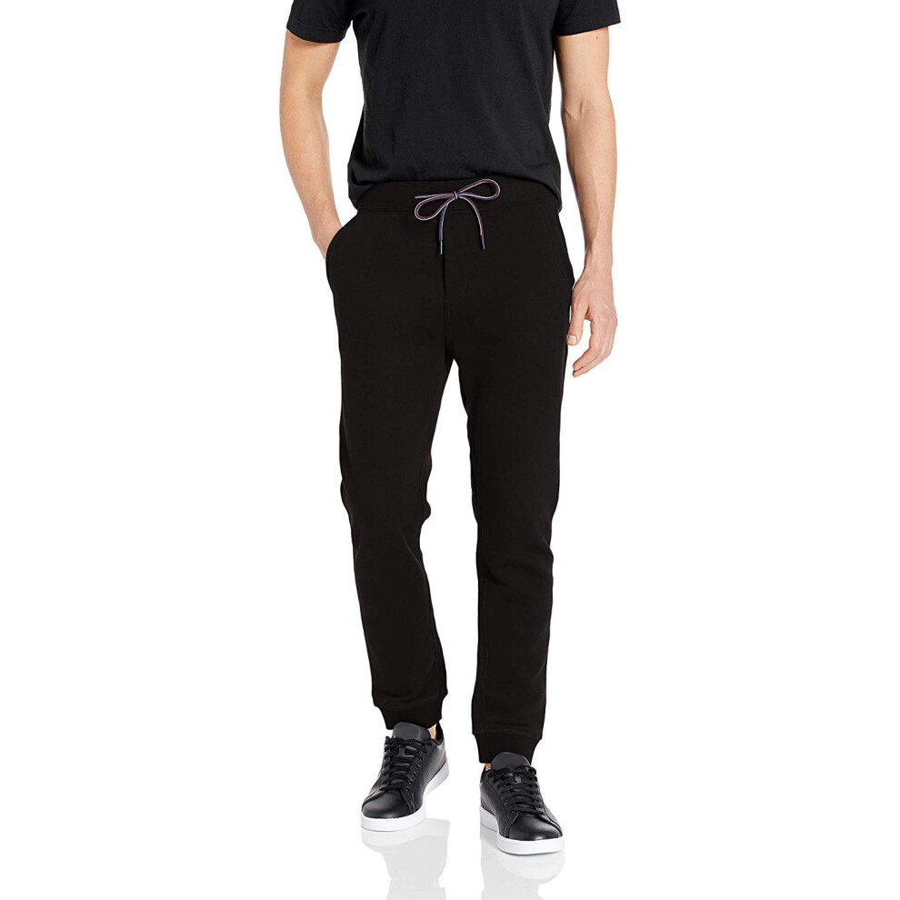 Tommy Hilfiger Men's Jogger Sweatpants  Deep Knit Black  3X-Large