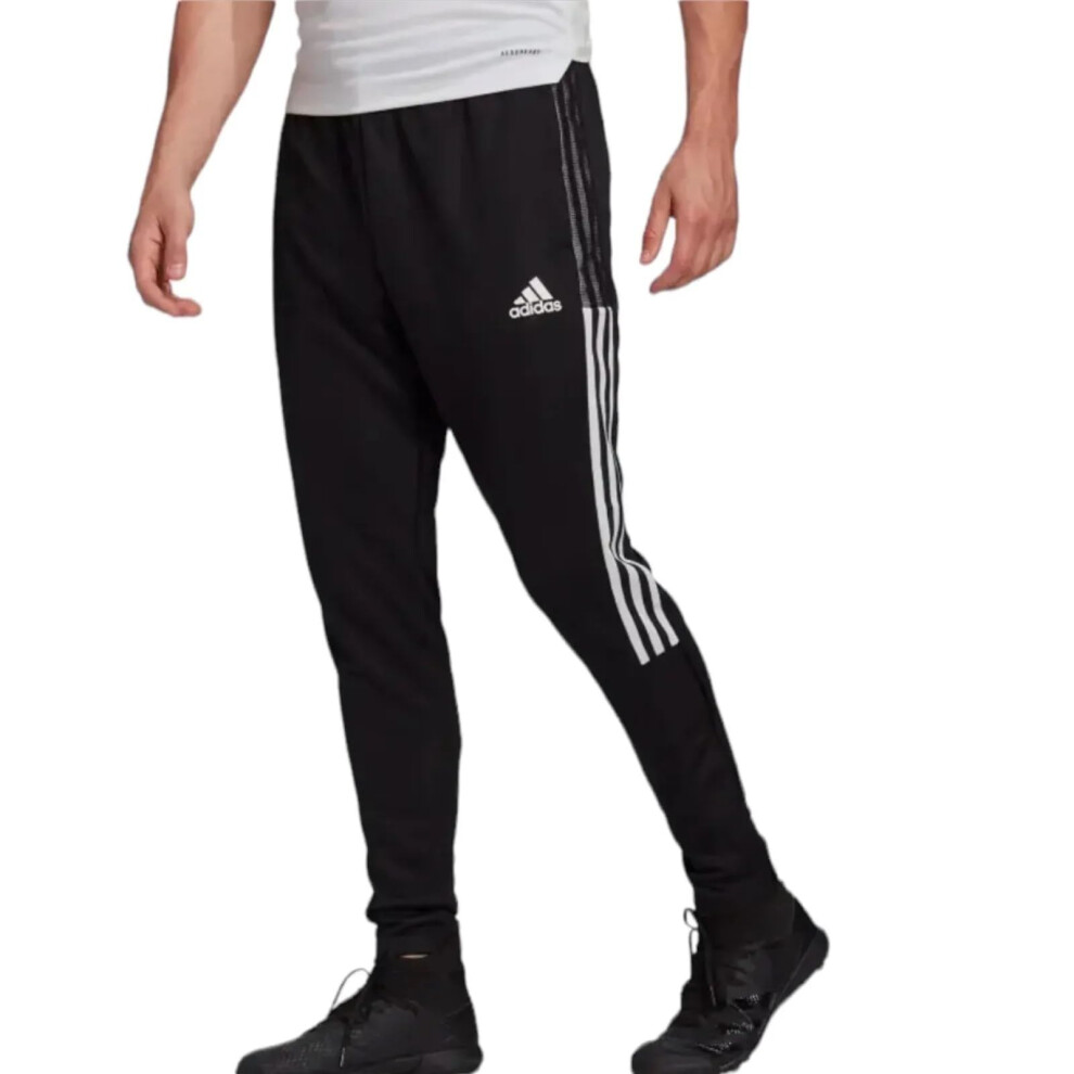 adidas Men's Tiro 21 Track Pants  Black/White  X-Large