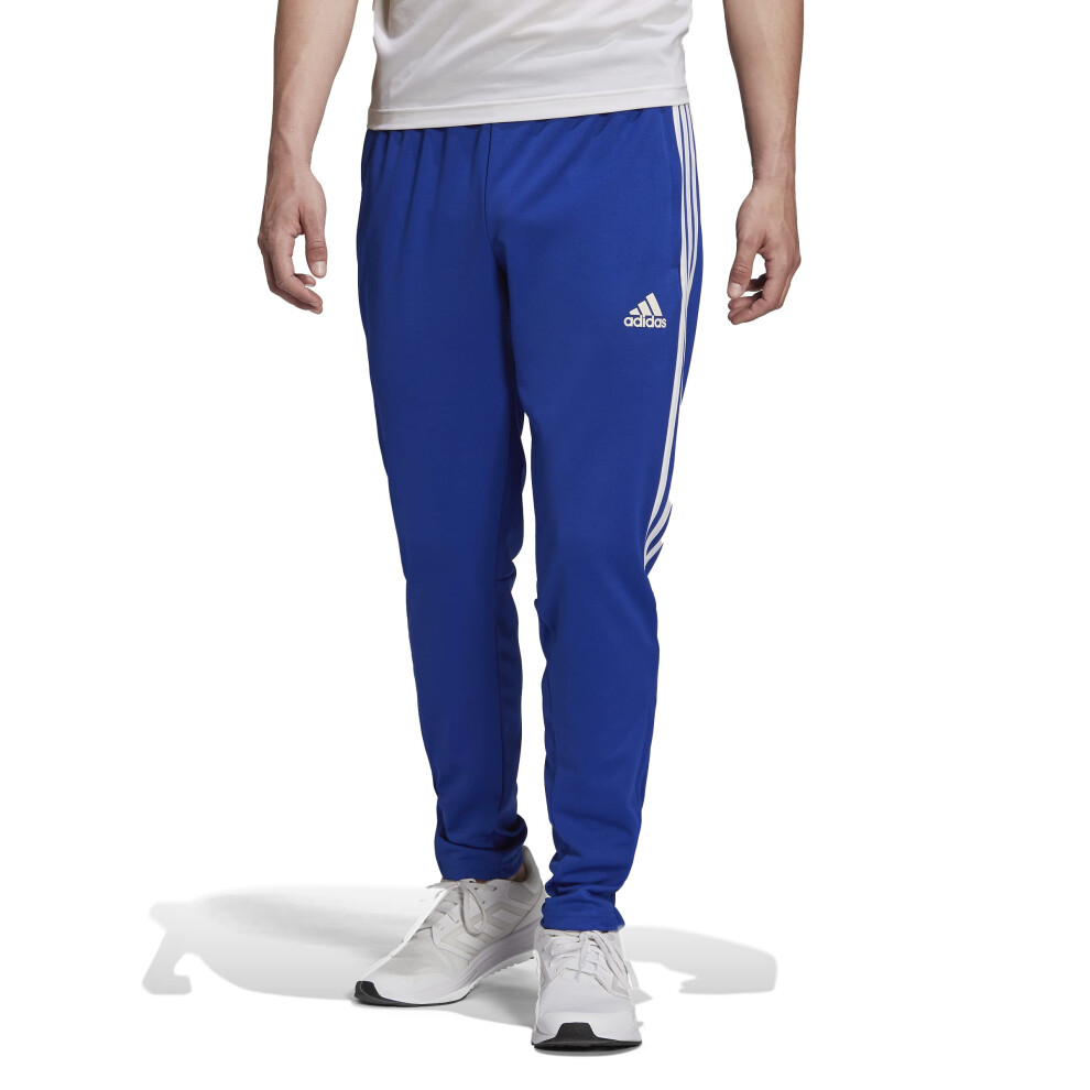 adidas Men's Aeroready Sereno Slim Tapered-Cut 3-stripes Pants  Team R