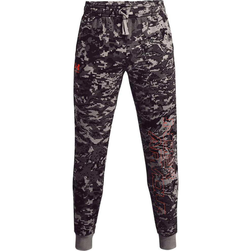 Under Armour Men's UA Rival Fleece Camo Script Joggers Pants 1366313 (