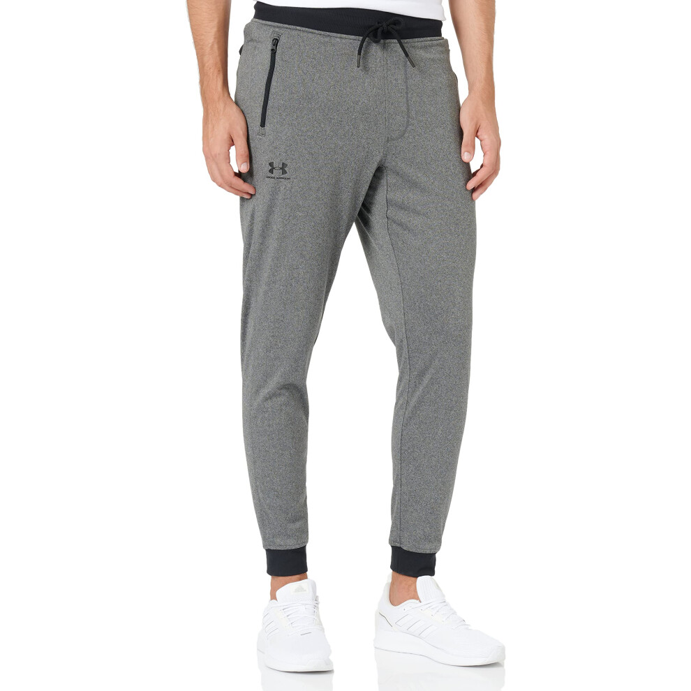 Under Armour Men's Sportstyle Tricot Joggers  Carbon Heather (090)/Bla