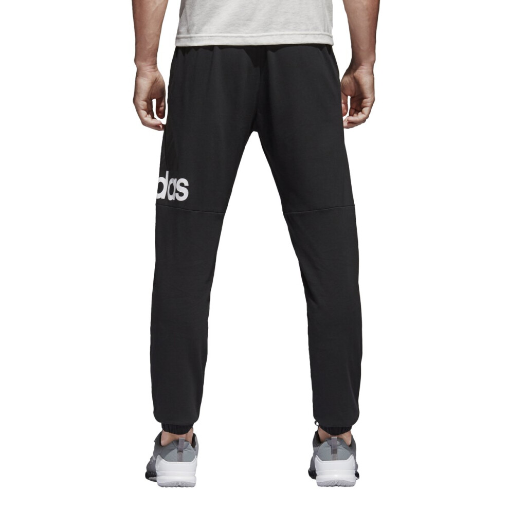 adidas S1754MCL230A Men's Essentials Performance Logo Pants  Black/Whi