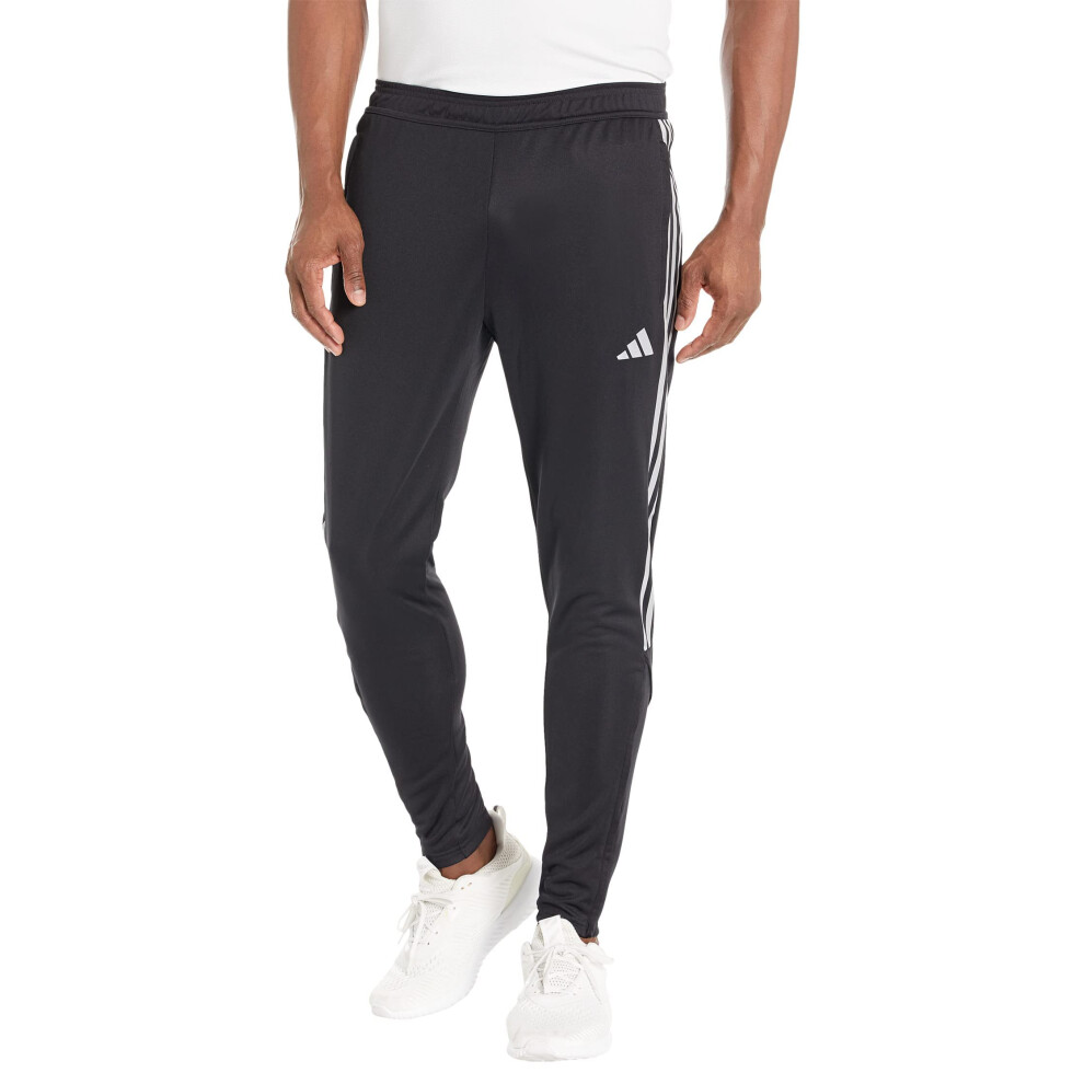 adidas Men's Tiro Pants  Black/Reflective Silver  X-Large