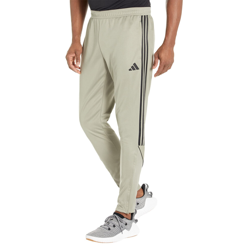 adidas Men's Tiro Pants  Silver Pebble/Black  X-Large