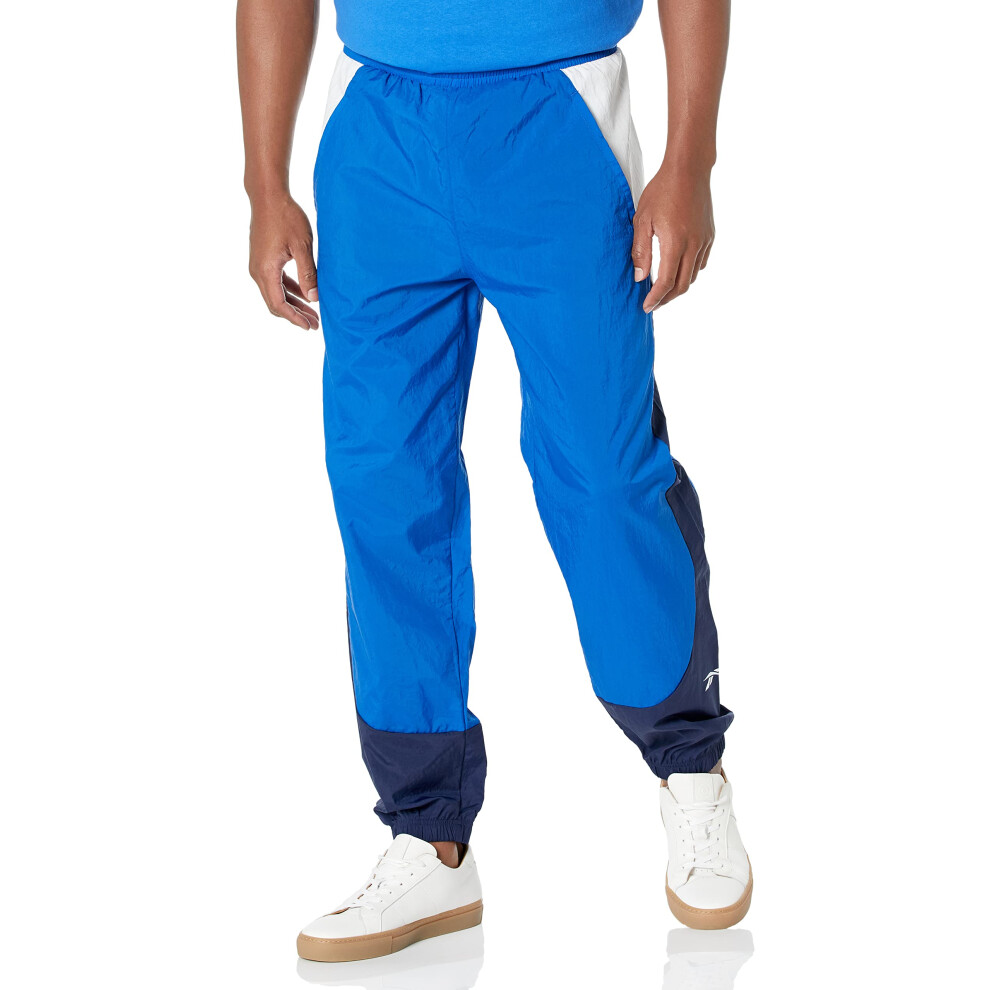 Reebok Men's Training Woven Pant  Vector Blue  Small