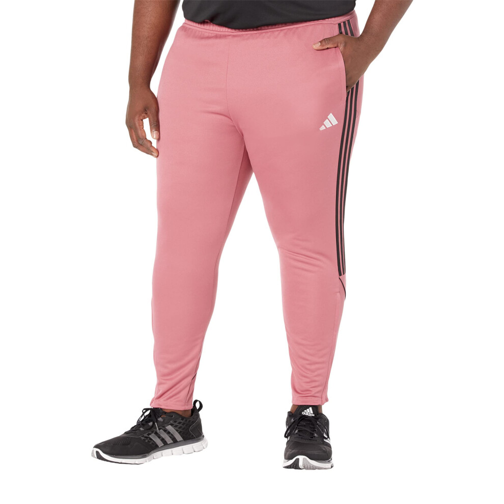 adidas Men's Tiro Pants  Pink Strata/Black  Large